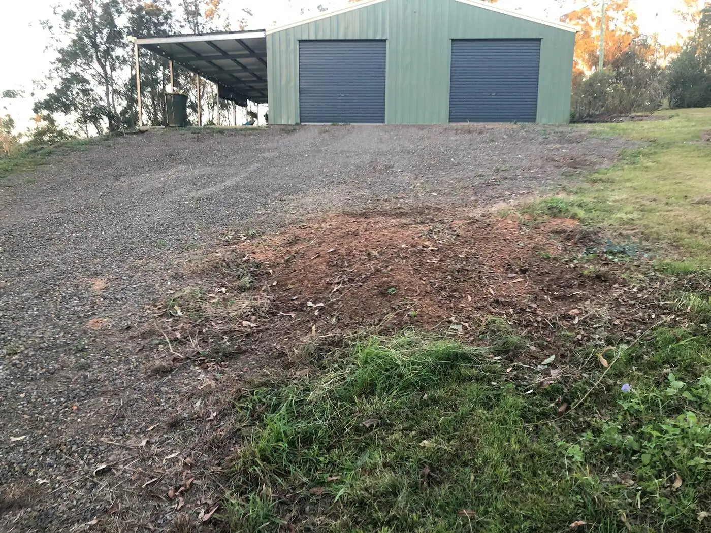 Before & After - Gympie Stump Grinding
