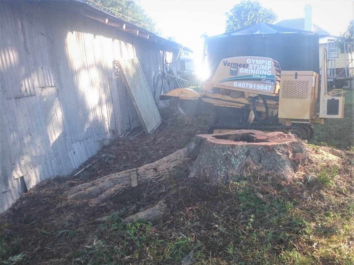 Stumm Road 1 - Gympie Stump Grinding