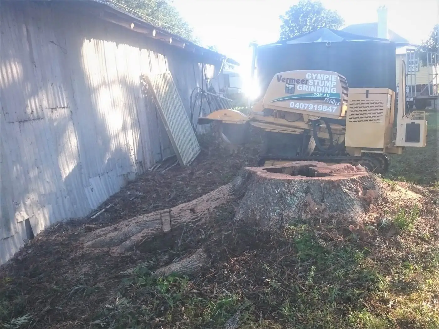 Stumm Road 1 - Gympie Stump Grinding
